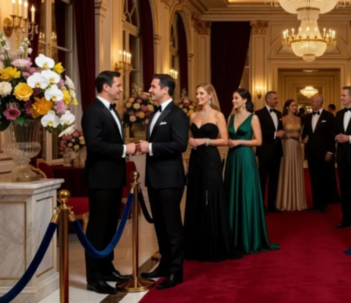 Ekskluzywne przyjęcie VIP z elegancką obsługą